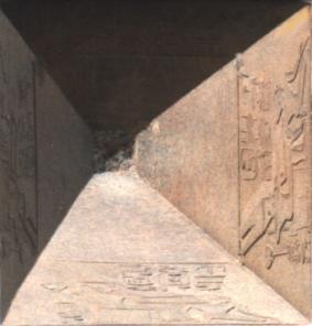 Hatschepsut-Obelisk von oben