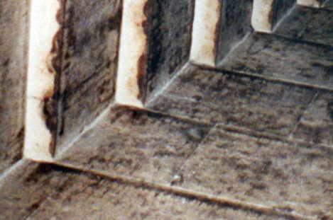 Detailausschnitt Kraggewölbe